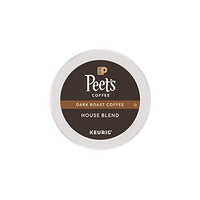 Peet’s Coffee House Blend K-Cup Coffee Pods for Keurig Brewers, Dark Roast, 10 Pods