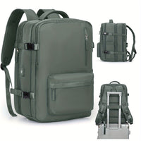 Large Capacity Multifunctional Leisure Backpack for Travel, with Dry Wet Separation Layer and Independent Shoe Compartment, and Anti-Theft Zipper Pocket, Lightweight and Portable, Suitable for Trave