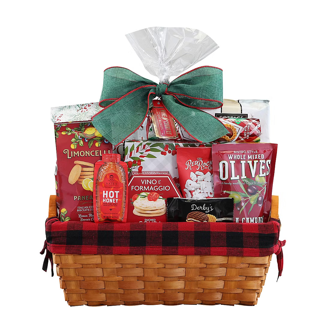 Gourmet Delight Gift Basket RED