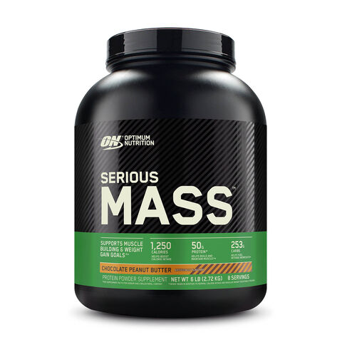 Optimum Nutrition Serious Mass, Weight Gainer Protein Powder, 6 Pound (Packaging May Vary)