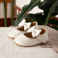 Infant Baby Girls Mary Jane Flats, Soft Sole Princess Dress Shoes Crib Shoes First Walker Shoes