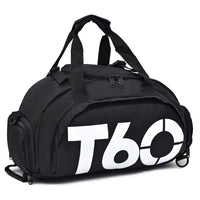 Large Capacity Duffle Tote Bag, Nylon Lightweight Luggage Bag With Shoe Compartment, Portable Travel Storage Bag Unisex Bag For Daily Use