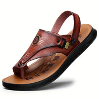 Men's Bunion Corrector Flip Flops, Quick-Drying Comfy Thong Sandals For Indoor Outdoor, Summer