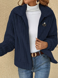 Women's Luxurious Fuzzy Coat - Toasty Elegance, Chic Open Front Design, Long Sleeve Comfort, Versatile for Casual & Formal Occasions - Cozy Fashion Outerwear