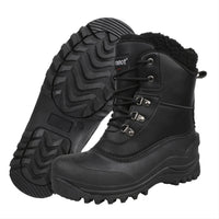 Warm Fleece Men's Snow Boots, Anti-skid Durable Comfortable Boots For Hiking Trekking Climbing