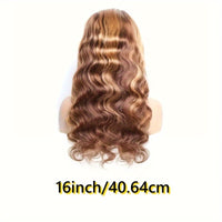 250% Density Ultra-Lush Honey Blonde Body Wave Wig - 13x6x1 T-Part Remy Human Hair with Pre-Plucked Natural Hairline & Baby Hair