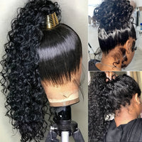 Doheroine Deep Wave 360 HD Lace Wig - 180% Density with Pre-Plucked Baby Hair for a Natural, Voluminous Look
