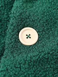 JOMAKE Girls' Winter Coat - Pastel Pink & Ombre Jacket with Button Front Closure, Soft Fleece-Lined Lapel Collar, Non-Stretchy Fabric for Everyday & Formal Events, Long Sleeve Casual Outerwear for School, Travel - Cute Korean