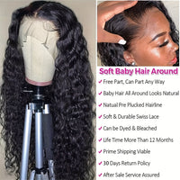 EMOL 180% Density Kinky Curly 13x4 Lace Front Wig - Pre-Plucked 4C Natural Look, Transparent Lace, Glueless for All Women