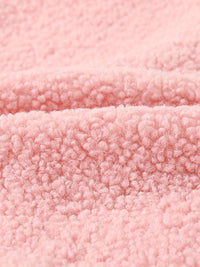 JOMAKE Girls' Winter Coat - Pastel Pink & Ombre Jacket with Button Front Closure, Soft Fleece-Lined Lapel Collar, Non-Stretchy Fabric for Everyday & Formal Events, Long Sleeve Casual Outerwear for School, Travel - Cute Korean