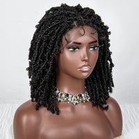 Heat Resistant Butterfly Locs Crochet Wig for Women - Soft and Stylish Synthetic Hair Braids