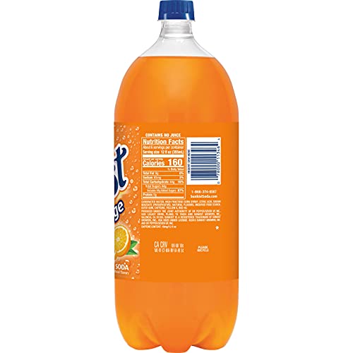 Sunkist Orange Soda, 67.6 Fl Oz Bottle