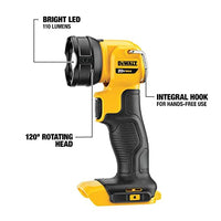 DEWALT 20V MAX* LED Work Light/Flashlight (DCL040)