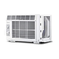 Midea 5,000 BTU EasyCool Small Window Air Conditioner - Cool up to 150 Sq. Ft. with Easy-to-Use Mechanical Controls and Reusable Filter, Perfect for Small Bedroom, Living Room, Home Office