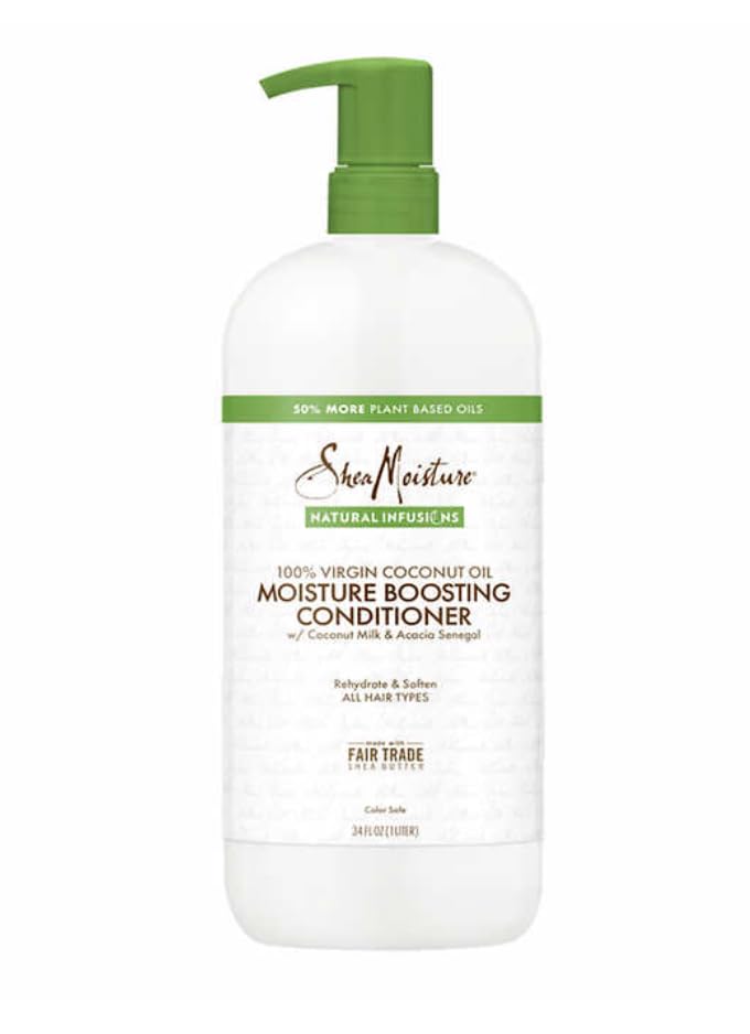 Generic Sheaa Moisture Boosting Conditioner Made with Real Coconut Oil (34 fl oz) (1, 34, Fl Oz)