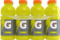 Gatorade Thirst Quencher Natural, Lemon Lime Sports Drink, 20 Fl Oz Bottles, 8 Pack