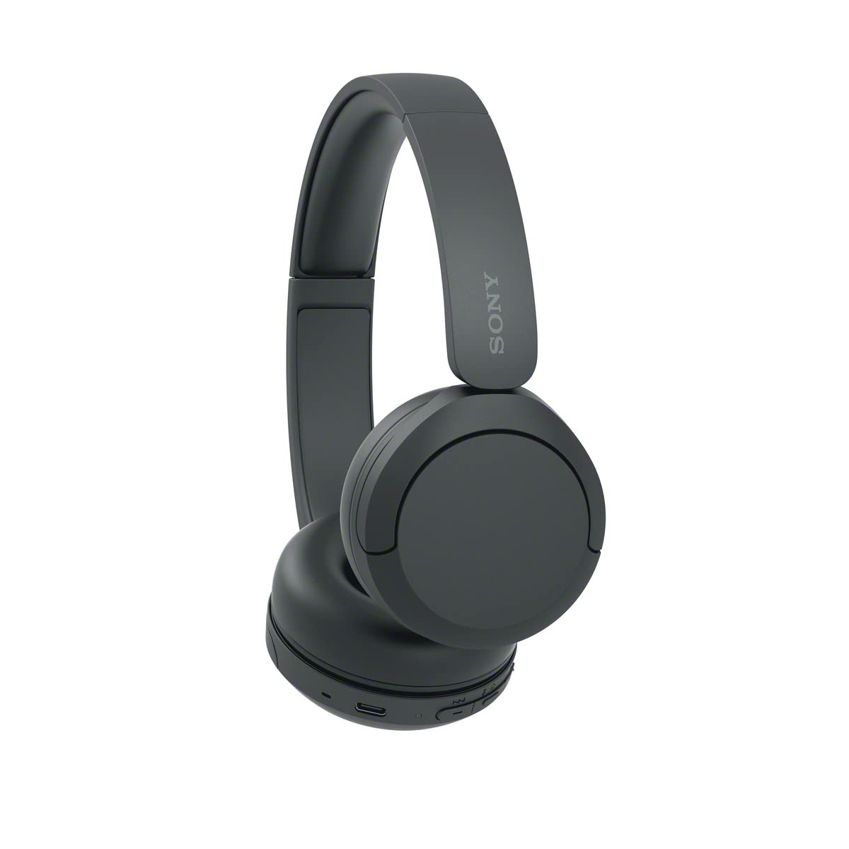 Sony WH-CH520 Wireless Headphones Bluetooth On-Ear Headset with Microphone, Black