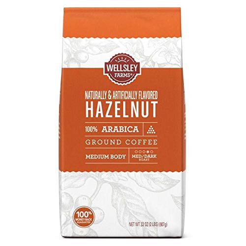 Wellsley Farms Expect More Hazelnut Ground Coffee 2 Pack 4 lb