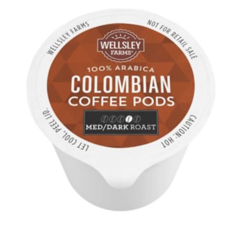 Wellsley Farms Colombian K-Cup Pods, 100 CT