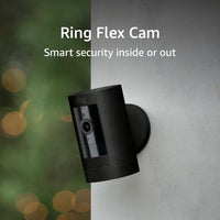 Ring Stick Up Cam Battery | Weather-Resistant Outdoor Camera, Live View, Color Night Vision, Two-way Talk, Motion alerts, Works with Alexa | Black