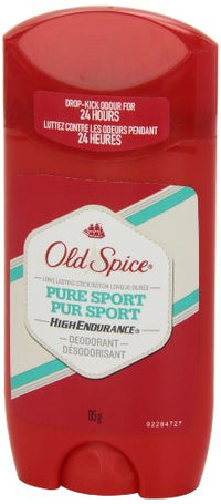 Old Spice High Endurance Deodorant, Pure Sport, 85g,(Imported from Canada)