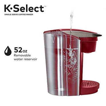 Keurig K-Select Single-Serve K-Cup Pod Coffee Maker, Vintage Red