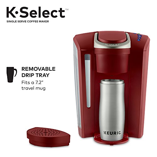 Keurig K-Select Single-Serve K-Cup Pod Coffee Maker, Vintage Red