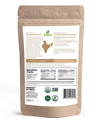 Organic Ashwagandha Root Powder - 1.10 lbs (17.64 oz) | Resealable Kraft Bag,Non-GMO, Indian Ginseng, Withania Somnifera -100% Raw from India, by SHOPOSR