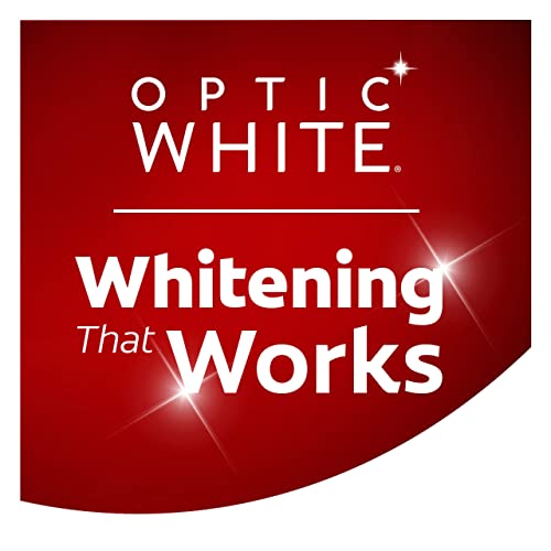 Colgate Optic White Whitening Mouthwash with Hydrogen Peroxide, Alcohol Free, Icy Fresh Mint - 32 fluid ounces (3 Pack)