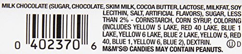 M&M's Milk Chocolate Minis Candy, 1.08-Ounce Tubes (Pack of 24)