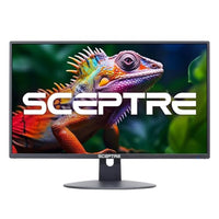 Sceptre 24-inch Professional Thin 1080p LED Monitor 99% sRGB 2x HDMI VGA Build-in Speakers, Machine Black (E248W-19203R Series)