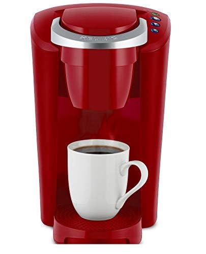 Keurig K-Compact Single-Serve K-Cup Pod Coffee Maker, Red