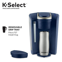 Keurig K-Select Single-Serve K-Cup Pod Coffee Maker, Matte Navy