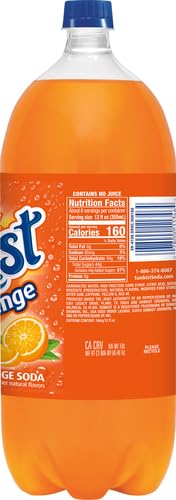 Sunkist Orange Soda, 67.6 Fl Oz Bottle