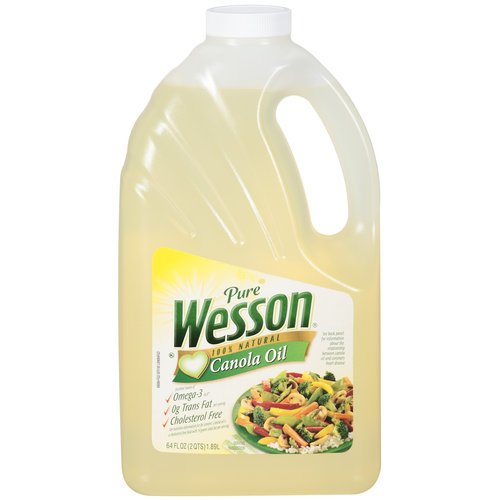 WESSON OIL CANOLA 128 OZ