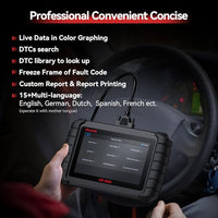 Bidirectional Scan Tool, OBD2 Diagnostic Scanner iCarsoft CR Max (Enhance Version) for All System, 27 Reset+Extra 38 Service-Oil/EPB/BMS/SAS/SRS/ABS etc. Active Test, 4-in-1 Live Graphing,Free Update