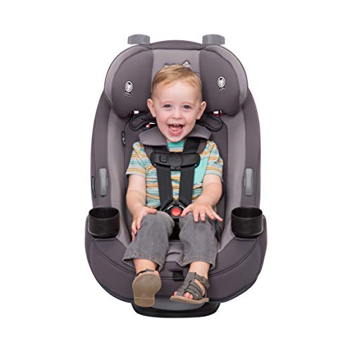 Safety 1st Grow and Go All-in-One Convertible Car Seat, Rear-facing 5-40 pounds, Forward-facing 22-65 pounds, and Belt-positioning booster 40-100 pounds, Harvest Moon