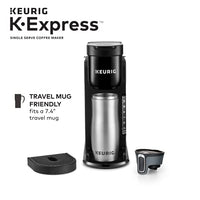 Keurig K-Express Coffee Maker, Single Serve K-Cup Pod Coffee Brewer, Black