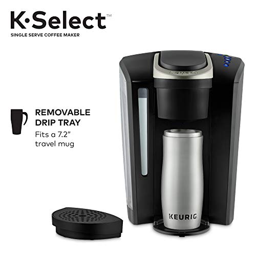 Keurig K-Select Single-Serve K-Cup Pod Coffee Maker, Matte Black