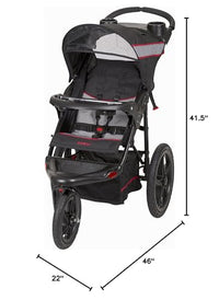 Baby Trend Range Jogger Stroller, Millennium