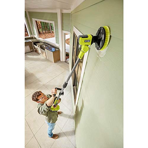 RYOBI 18-Volt ONE+ Cordless Telescoping Power Scrubber P4500 (Tool Only)