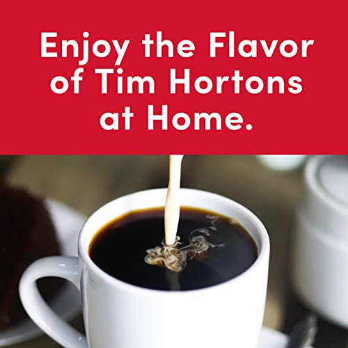 Tim Hortons Original Blend, Medium Roast Coffee, Single-Serve K-Cup Pods Compatible with Keurig Brewers, 100ct K-Cups