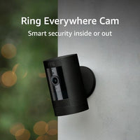 Ring Stick Up Cam Battery | Weather-Resistant Outdoor Camera, Live View, Color Night Vision, Two-way Talk, Motion alerts, Works with Alexa | Black