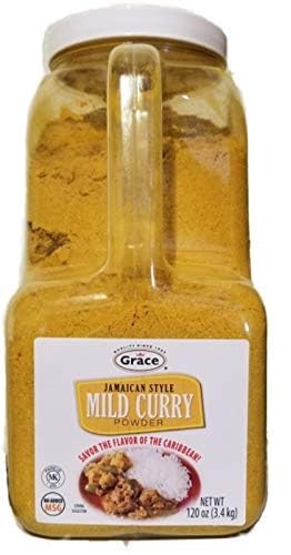 GRACE MILD CURRY POWDER - JAMAICAN STYLE 7.5 LB