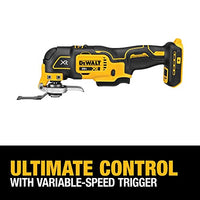 DEWALT 20V Max XR Oscillating Multi-Tool, Variable Speed, Tool Only (DCS356B)