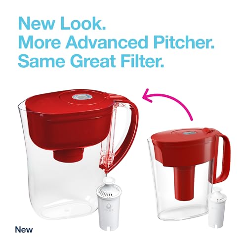 Brita Metro Water Filter Pitcher, BPA-Free Water Pitcher, Replaces 1,800 Plastic Water Bottles a Year, Lasts Two Months or 40 Gallons, Includes 1 Filter, Kitchen Accessories, Small - 6-Cup Capacity