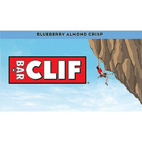 Clif Bar - Blueberry Almond Crisp - Made with Organic Oats - 11g Protein - Non-GMO - Plant Based - Energy Bars - 2.4 oz. (12 Pack)