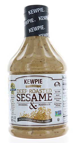 Kewpie Creamy Deep Roasted Sesame Dressing & Marinade, 30 Fluid Ounce (2 Pack)