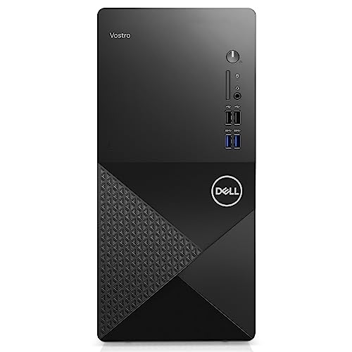 Dell Vostro 3910 Full Size Tower Business Desktop Computer, 12th Gen Intel Core i3-12100 (Beat i5-10600), 32GB DDR4 RAM, 1TB PCIe SSD, WiFi 6, Bluetooth, Keyboard and Mouse, Windows 11 Pro