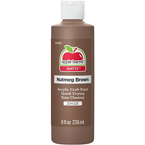 Apple Barrel Acrylic Paint in Assorted Colors (8 Ounce), J20432 Nutmeg